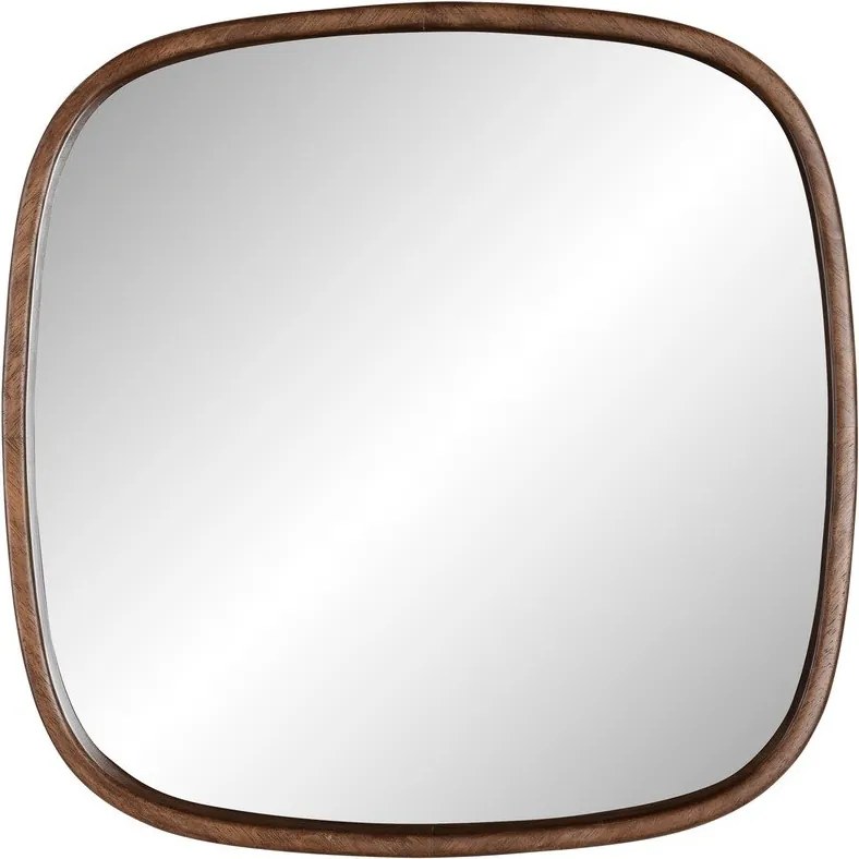 Стенно огледало масивно дърво 50x50 cm Nyko – White Label