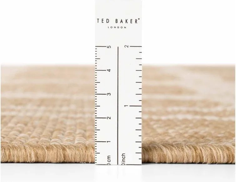 Кремав/в естествен цвят килим за открито и закрито 120x170 cm Haringey Ruskin – Ted Baker