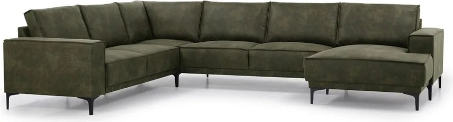 Зелен ъглов диван (десен ъгъл) Copenhagen - Scandic