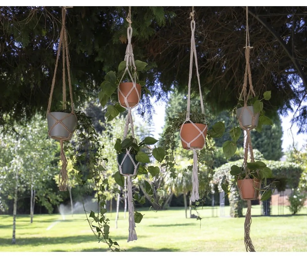 Текстилна закачалка за саксия ø 13 cm (височина 100 cm) Macramé – Artevasi