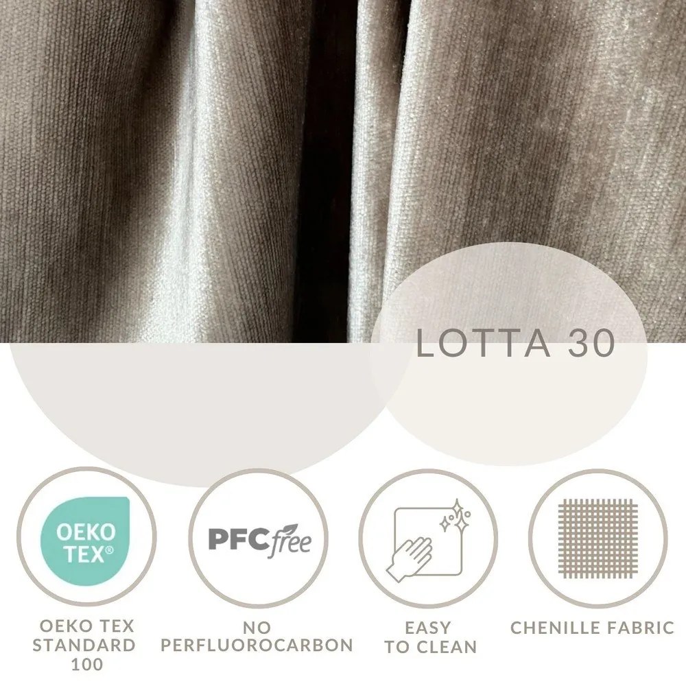 Бежово тапицирано двойно легло с място за съхранение с включена подматрачна рамка 160x200 cm Aruba L – Maison de Rêve