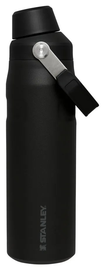 Черна термо бутилка от неръждаема стомана 700 ml IceFlow™ Bottle Fast Flow Black – Stanley