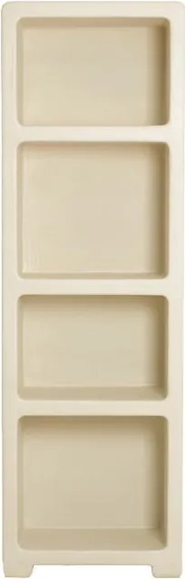 Бежов шкаф за книги 60x190 cm Naluno - Light &amp; Living