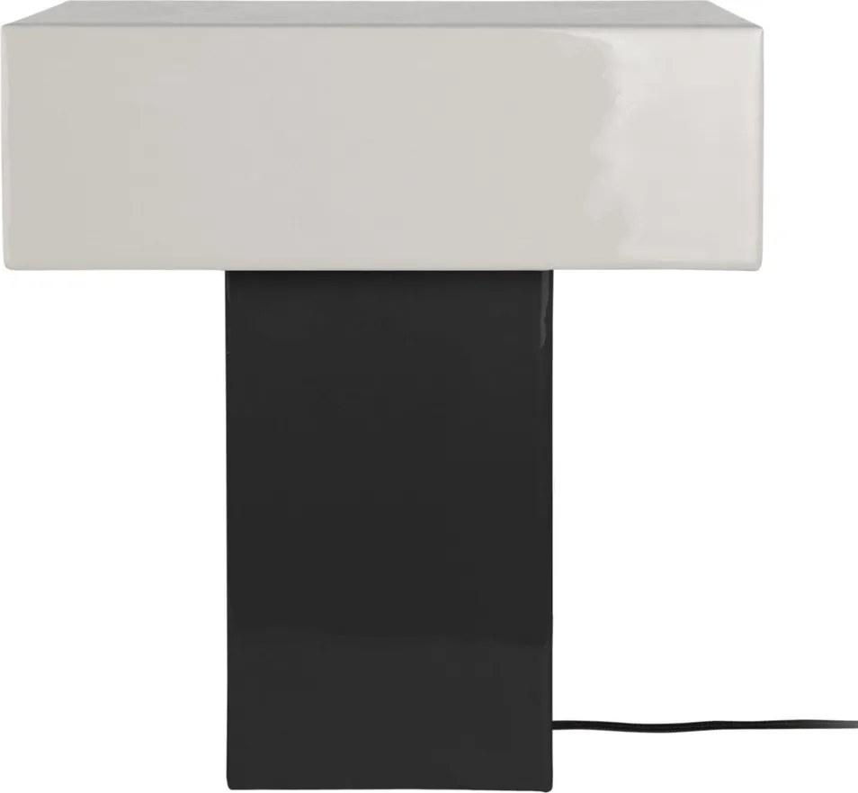 Черна настолна лампа (височина 35 cm) Grato Recto – Leitmotiv