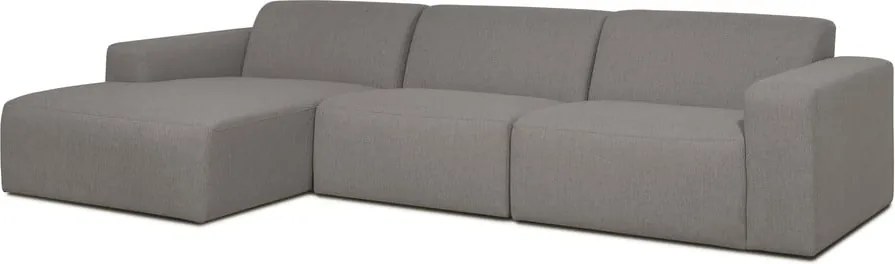 Сив ъглов диван (ляв ъгъл) Roxy - Scandic