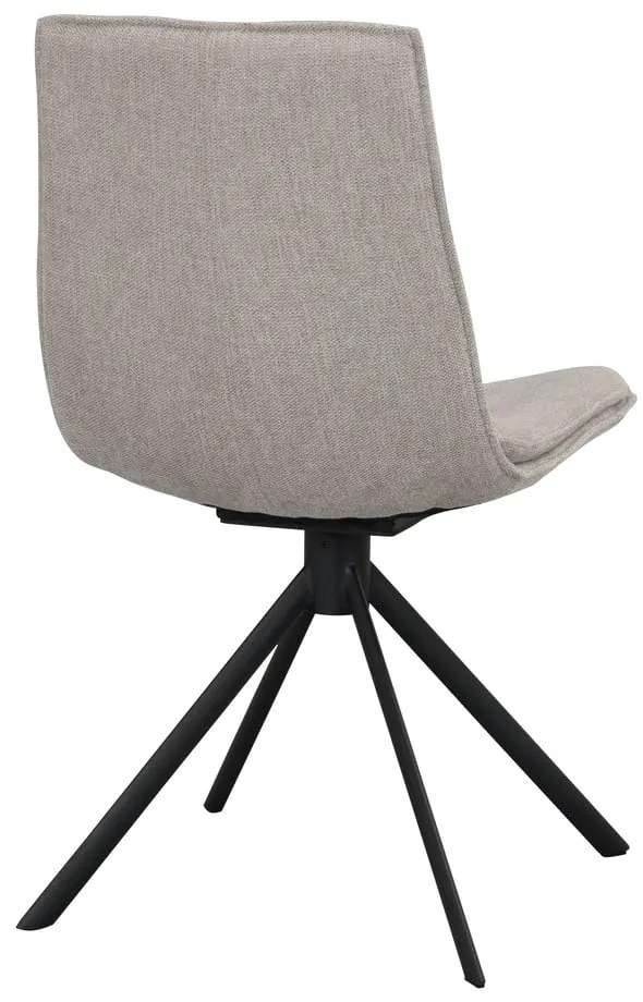 Бежови въртящи се трапезни столове в комплект от 2 броя Lowell - Rowico