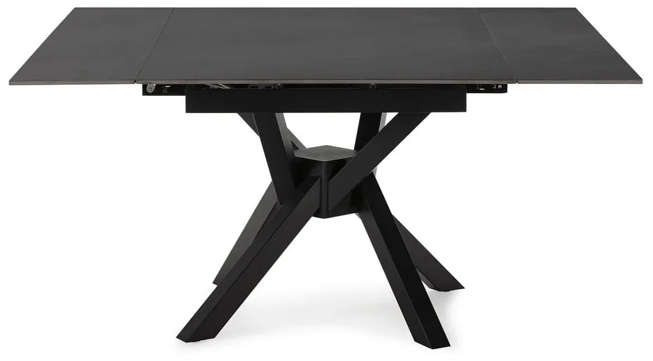 Сгъваема трапезна маса с допълнителна плоча с каменен плот за маса 90x150 cm Arlene – Marckeric