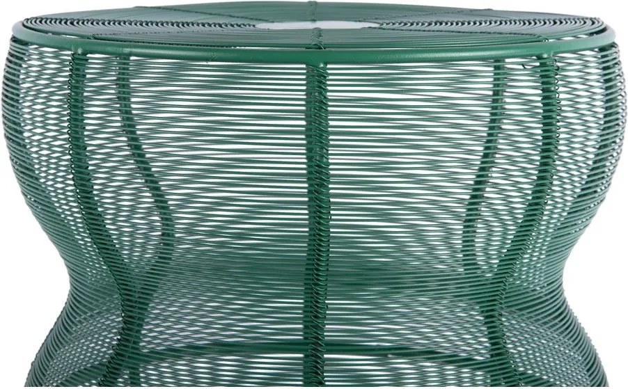 Метална кръгла странична масичка ø 30 cm Cuerda Onda – Leitmotiv