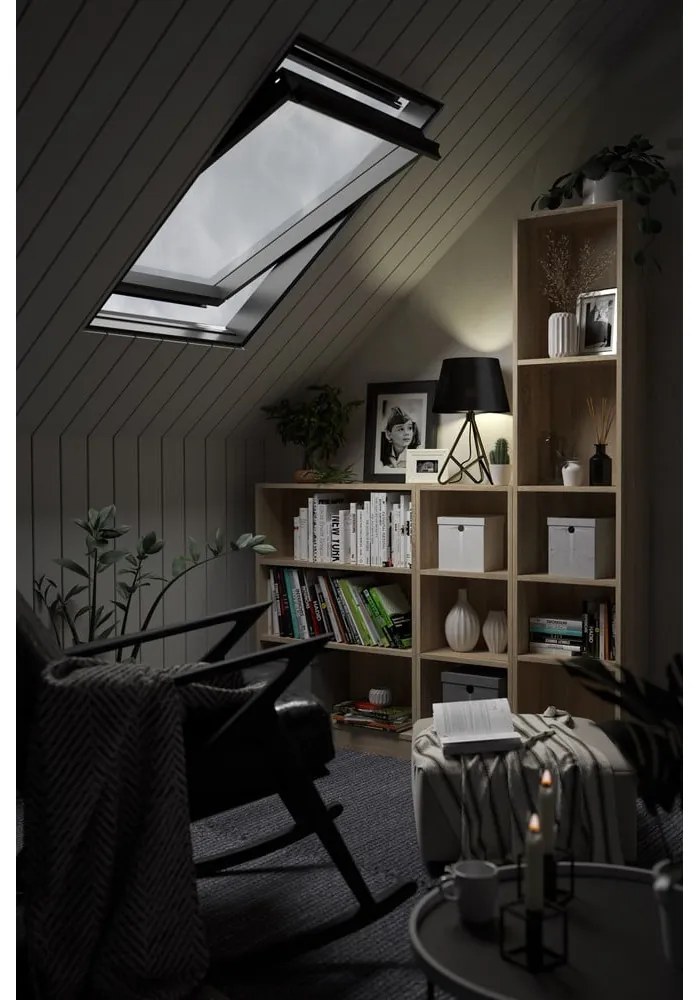 Етажерка за книги в дъб 41x203 cm Basic - Tvilum