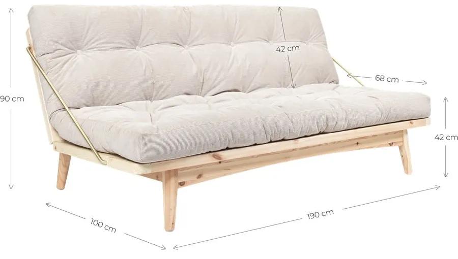 Променлив диван от велур /Honey Folk Raw - Karup Design