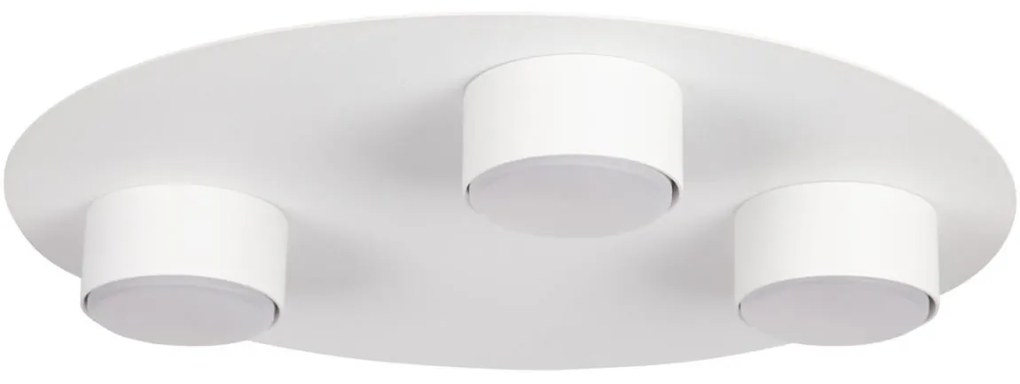 Плафон STAR 3xGX53/12W/230V бял