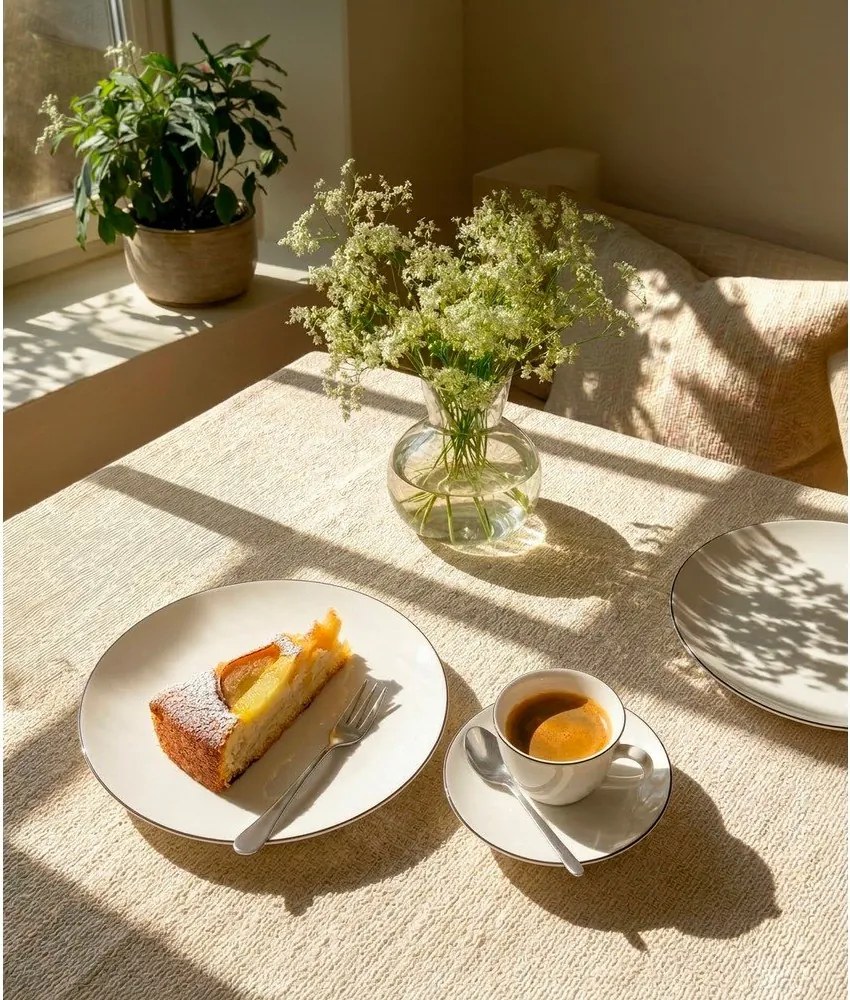 Комплект за хранене 18 бр. от костен порцелан Decora – Orion