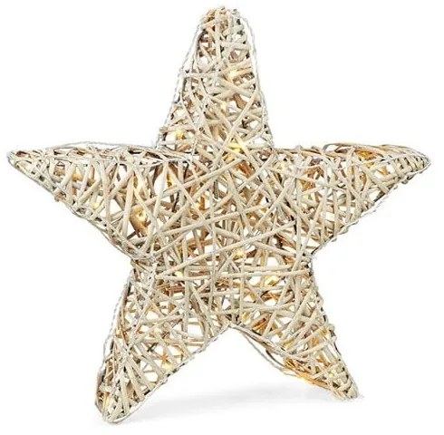 Външна светлинна украса с коледен мотив в естествен цвят ø 50 cm Sofus - Markslöjd