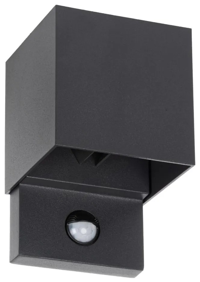 Kanlux 28994 - външен стенен LED осветител с датчик REKA LED/7W/230V IP54 антрацит