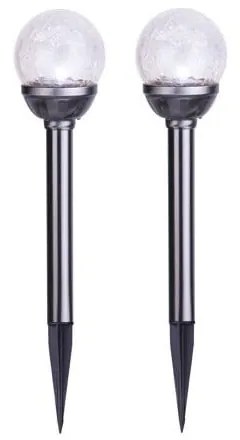 Комплект от 2 градински осветителни тела Топчета, височина 26,5 cm - Star Trading