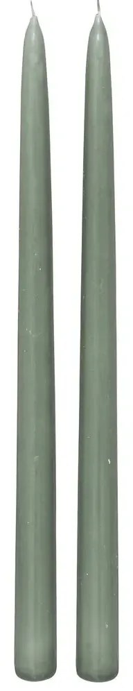 Свещи без аромат atmosphera Hugo, 30 cm, 2 бр - Бял