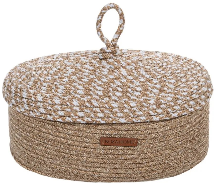 Декоративна кутия за съхранение на плат с капак - Mioli Decor