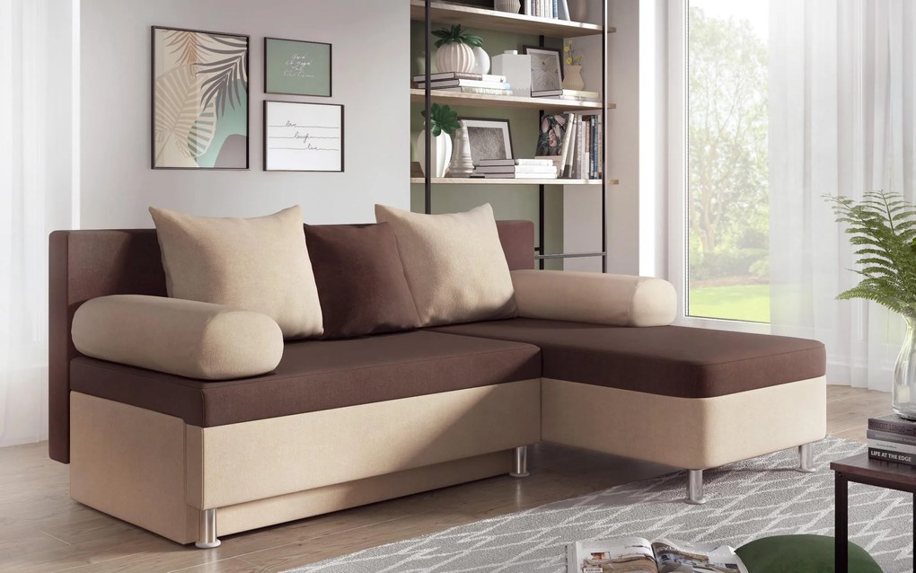 Разтегателен ъглов диван Дани S