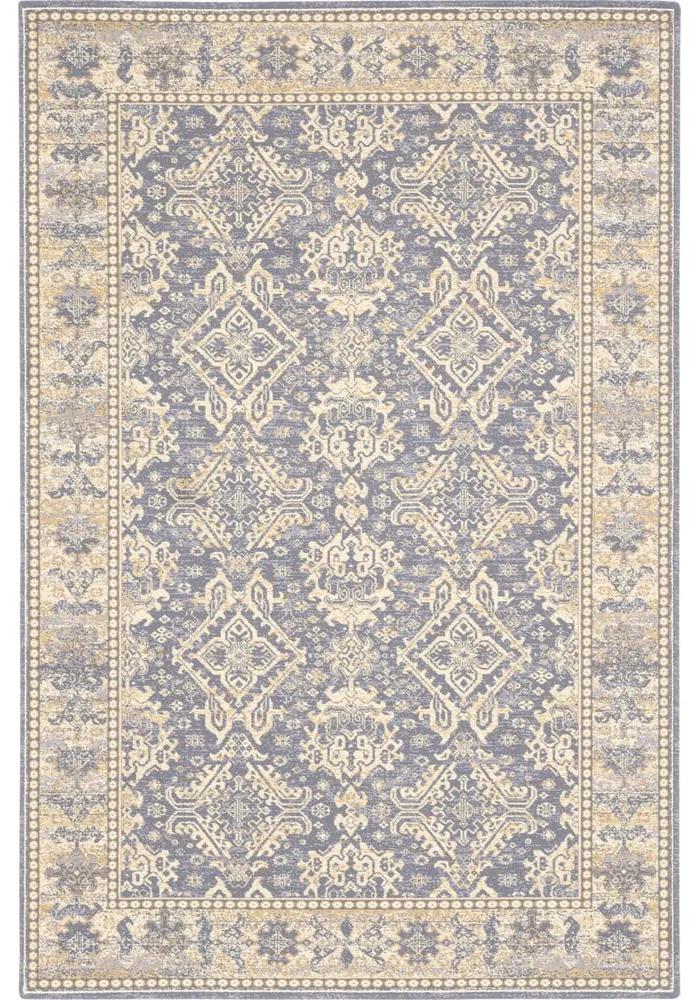 Сив вълнен килим 100x180 cm Carol - Agnella
