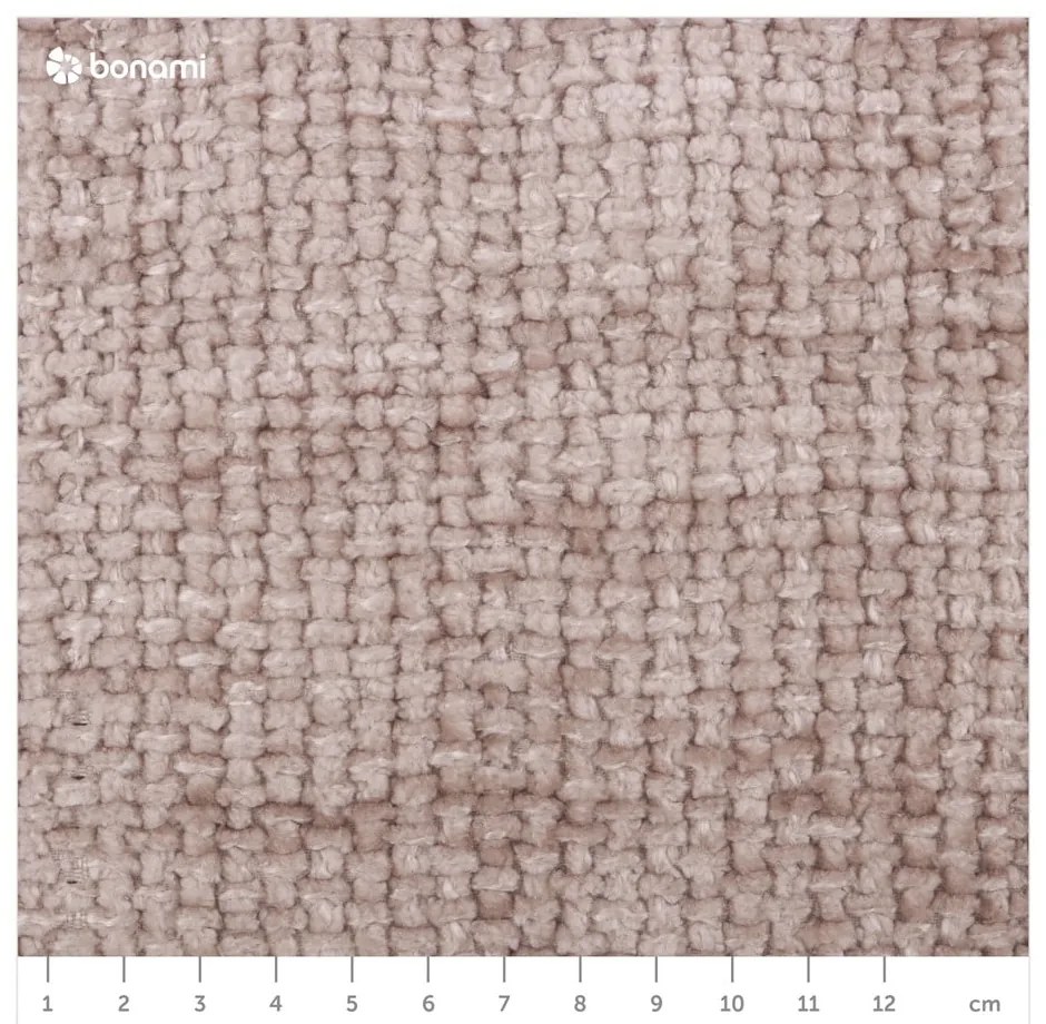 Бежово двойно тапицирано легло с място за съхранение с включена подматрачна рамка 160x200 cm Miley – Micadoni