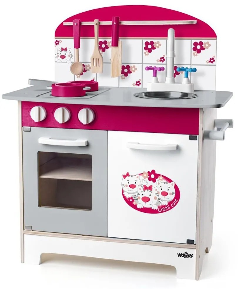 Woody - Дървена детска кухня, Котета