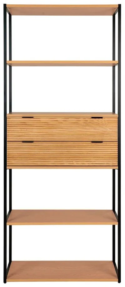 Библиотека от декор от ясен в естествен цвят 84,5x200 cm Minato – House Nordic