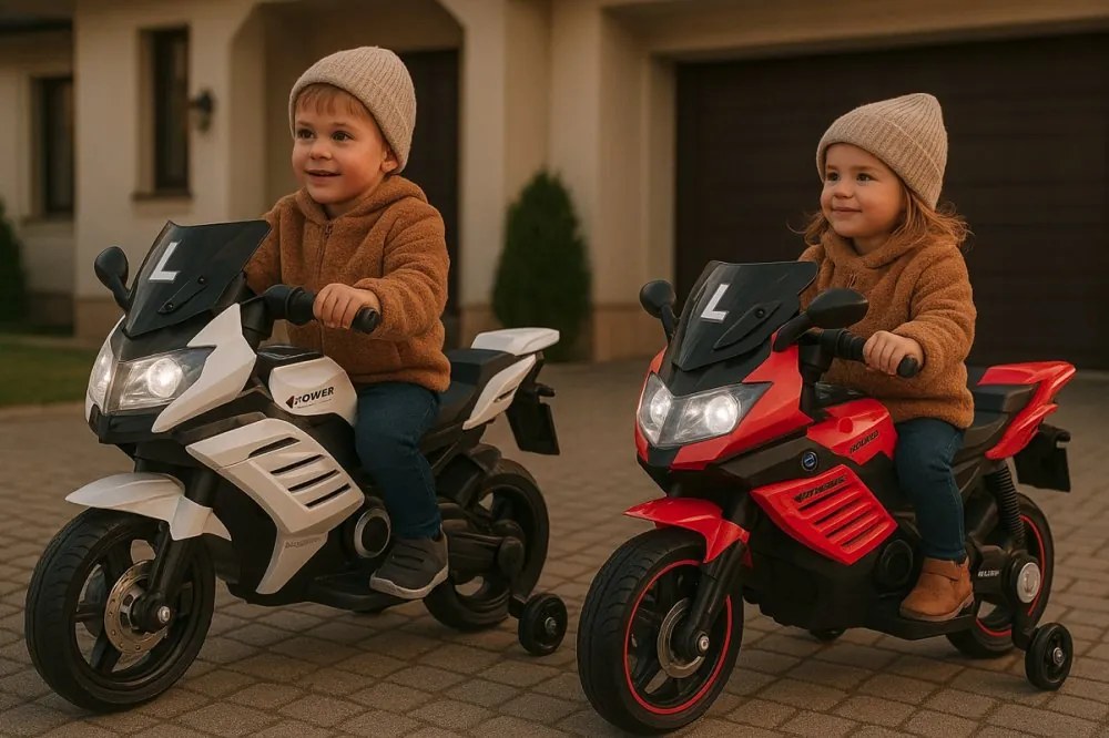 Детски електрически мотоциклет K1500 EMULATION Зелено