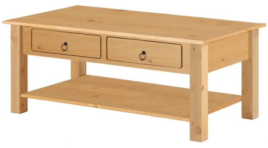 Естествена масичка за кафе от борова дървесина Inda Inga - Støraa