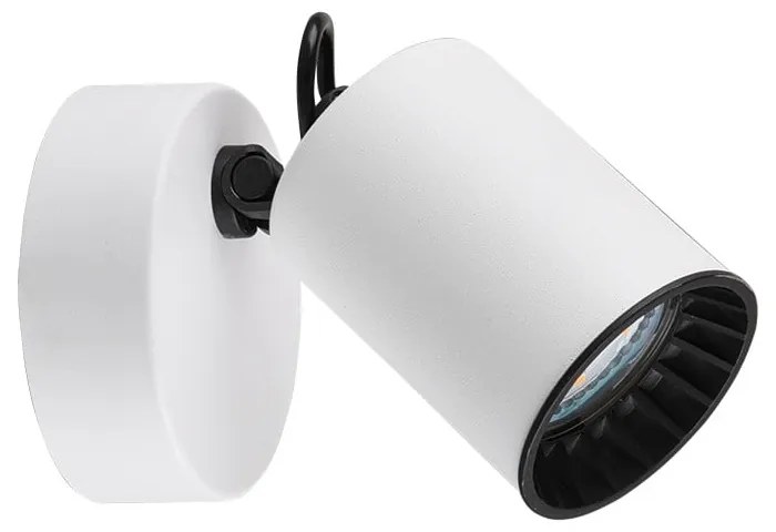 Бяла прожекторна лампа ø 6 cm Pago - Trio