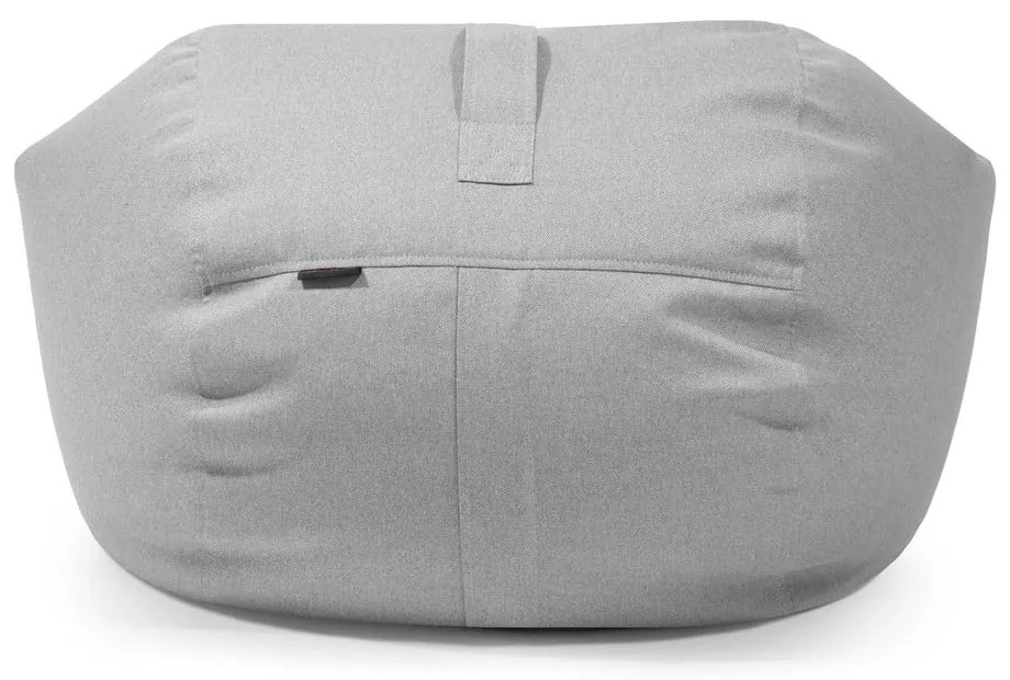 Сиво-бежов детски пуф Roll 80 – SLOWDOWN