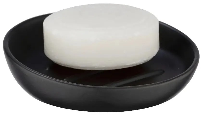 Матово черен керамичен комплект аксесоари за баня Badi – Wenko