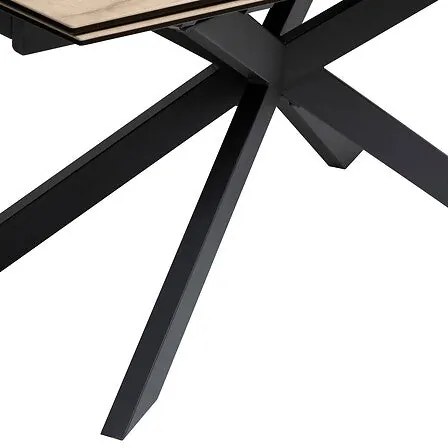 Разтегателна трапезна маса atmopshera Boot, 160/240x90 см - Дървесен ефект