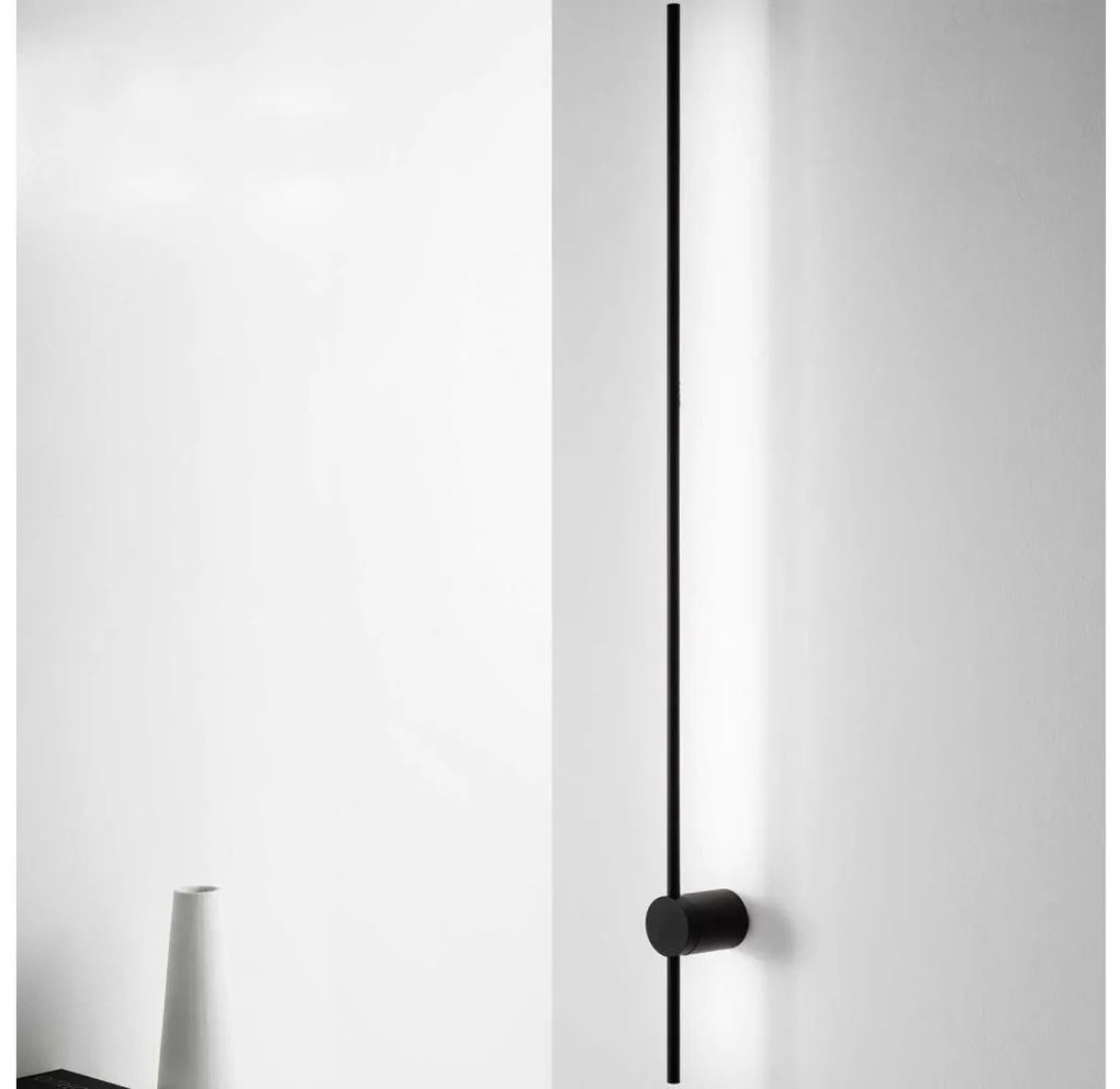 Ideal Lux - LED аплик ESSENCE LED/19W/230V 2700K 124 см CRI 90 черен