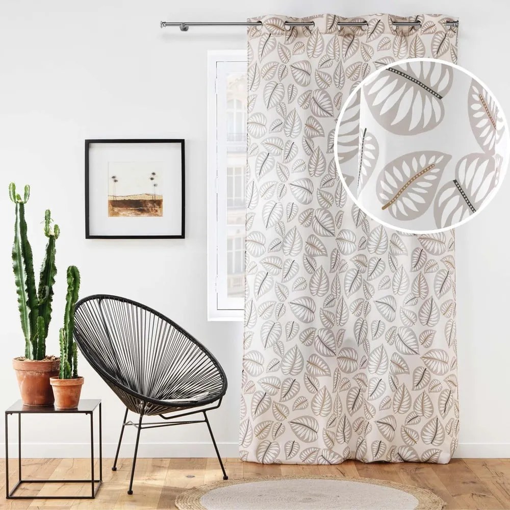 Бежова завеса 140x260 cm Alma – douceur d'intérieur