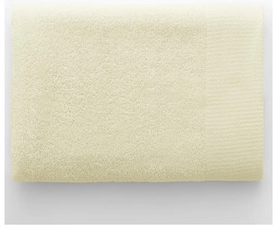 Кремави памучни хавлии и кърпи за баня в комплект 4 бр. от тери Amari – Restilo