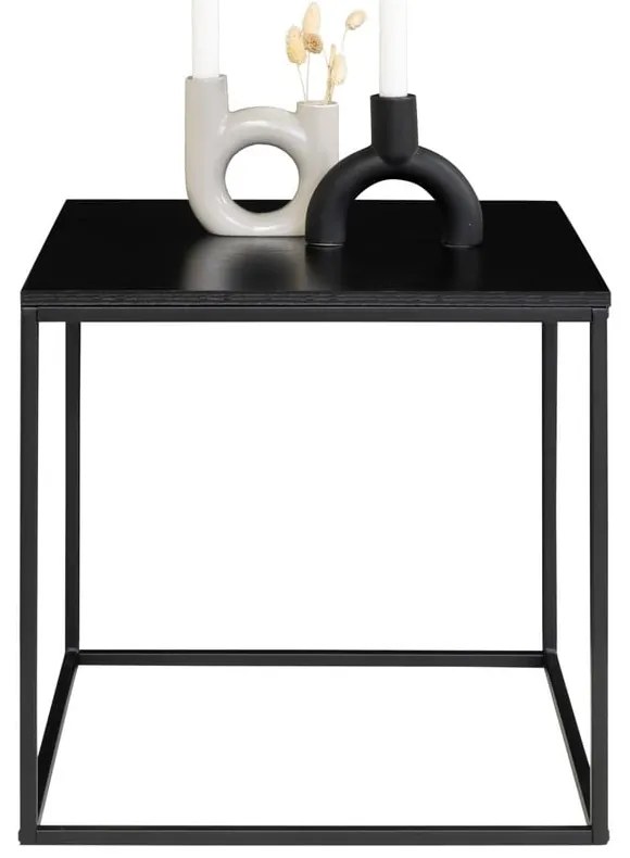 Черна масичка за кафе , 45 x 45 cm Vita - House Nordic