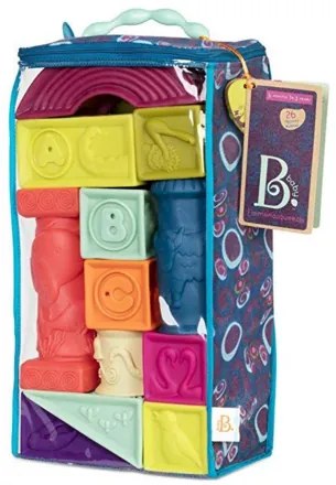 Battat - Комплект меки кубчета с форми