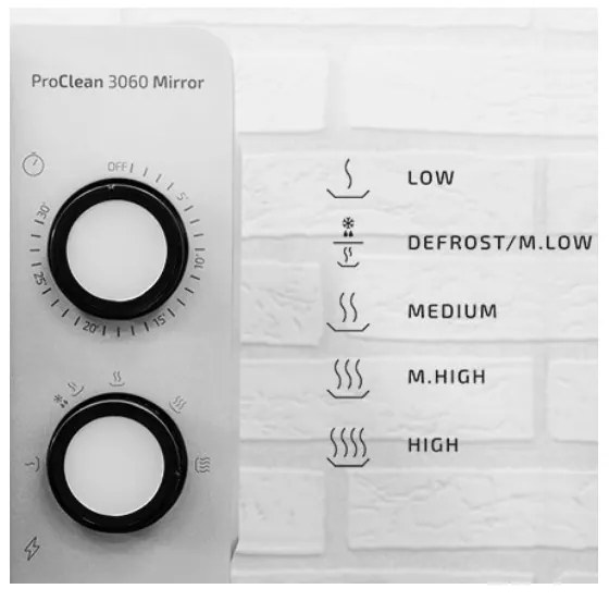 Микровълнова фурна Cecotec ProClean 3060 Mirror