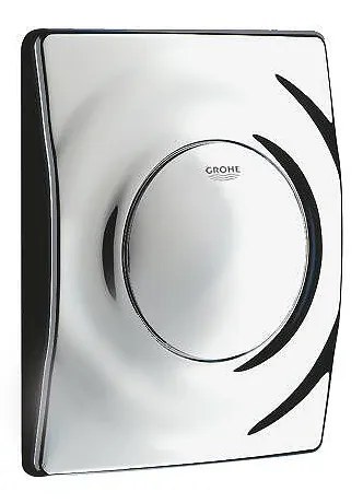 Бутон за писоар, 38808000, хром