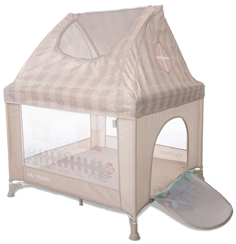 LORELLI Premium Кошара за игра MY PLACE с покрив BEIGE