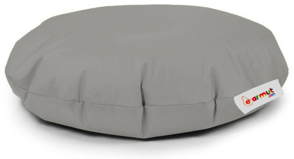 Градински пуф Iyzi 100 Cushion Pouf, цвят Сив