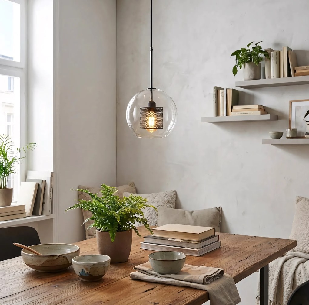 Пендел Black/Loft APP557-1CP 20cm