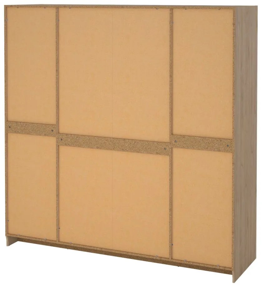 Гардероб с дъбов декор в естествен цвят 195,5x200 см Billund - Tvilum