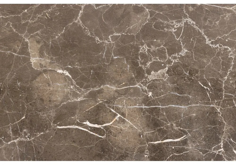 Кръгла странична масичка с мраморна плоча ø 42 cm Avila – Actona