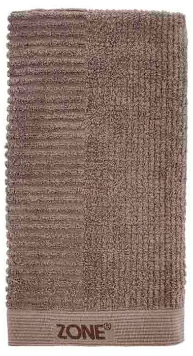 Кафява памучна кърпа 50x100 cm - Zone