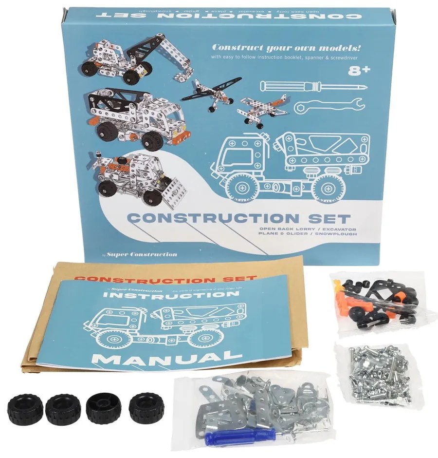 Детски строителен комплект 5 в 1 - Rex London