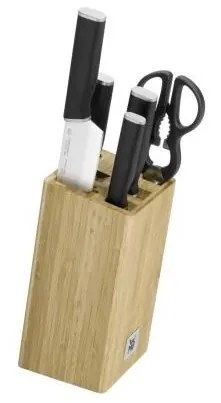 WMF - Комплект от 6 кухненски ножа в стойка KINEO