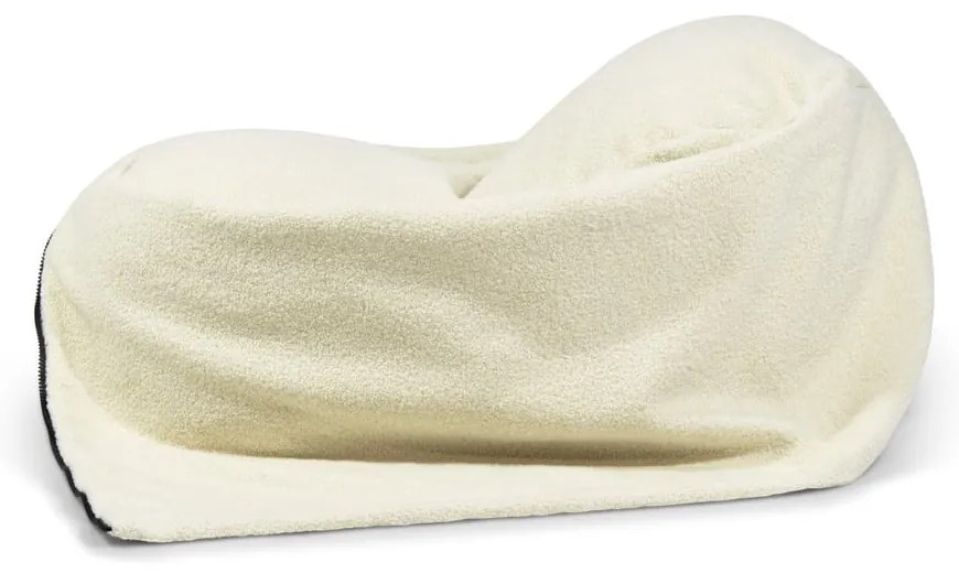 Кремав детски пуф от букле Cocoon 80 – SLOWDOWN