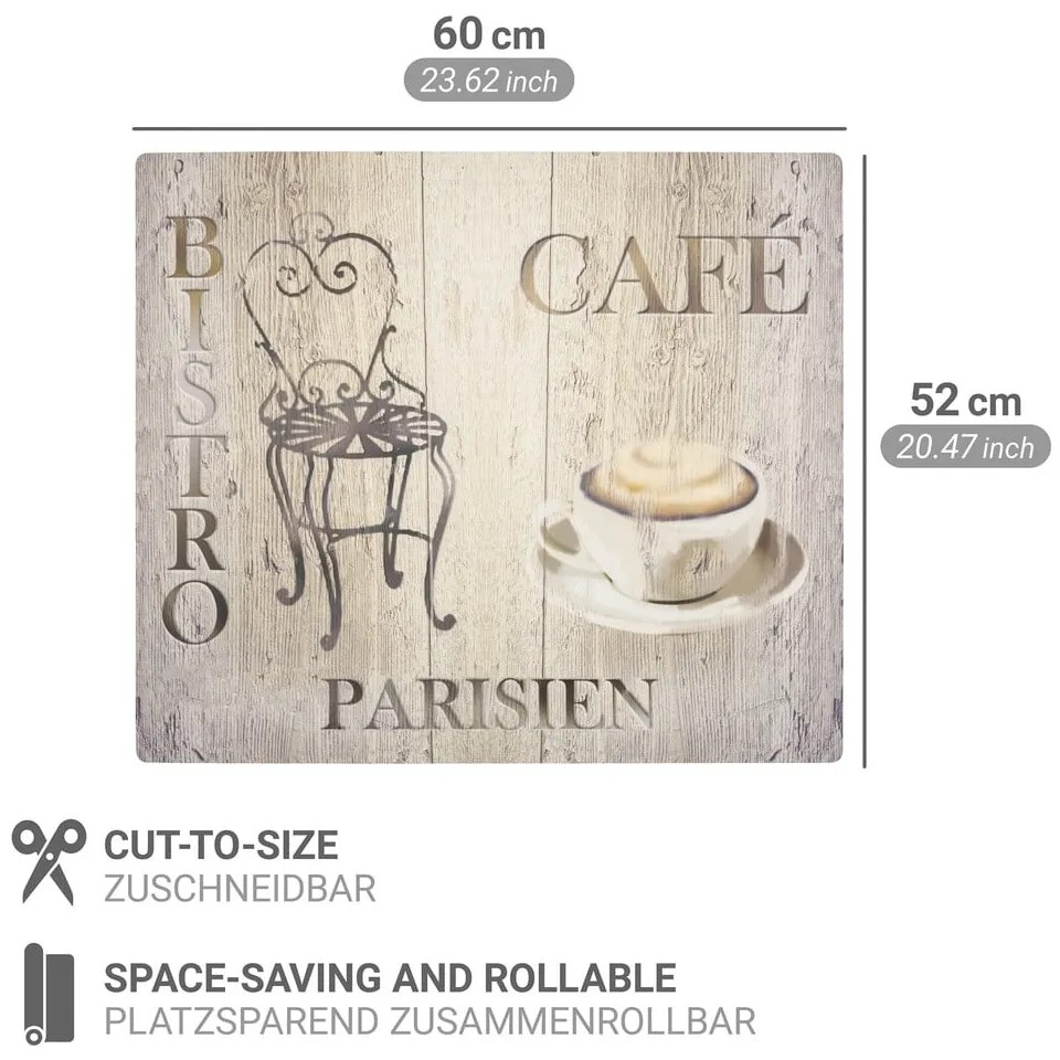 Капак за печка от PVC 60x52 cm Bistro – Wenko