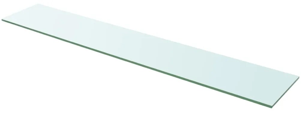 3051589 vidaXL Рафтове, 2 бр, панели прозрачно стъкло, 110x20 см
